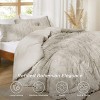 2-3 Pcs Tufted Boho Comforter Set Bed Set GentleSoft Farmhouse Shabby Chic Embroidery Bedding - 2 of 4