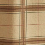 block plaid - taupe/green/red