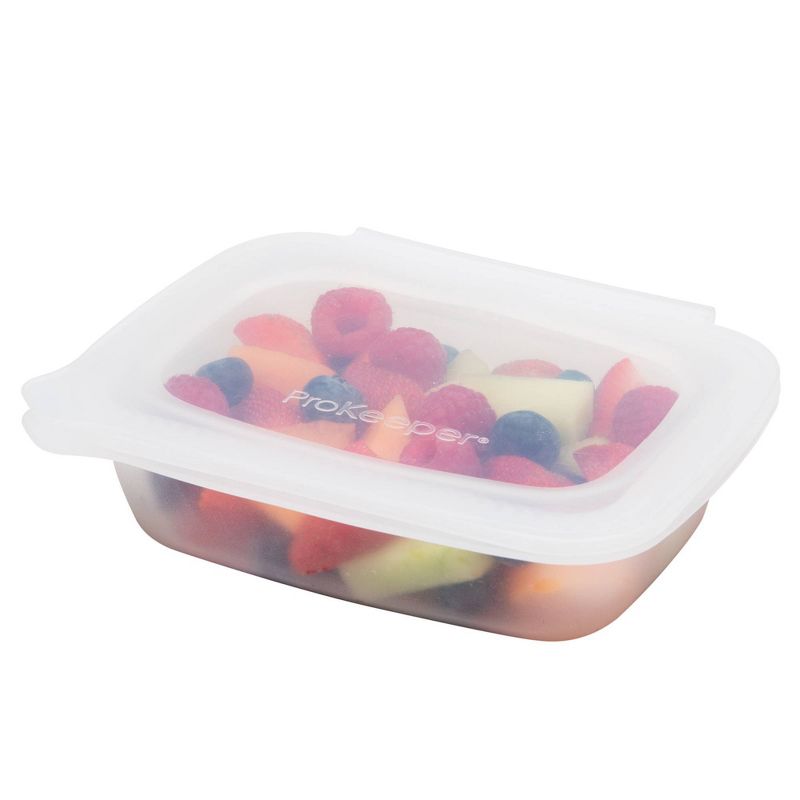Prokeeper 2 Cup Rectangular Silicone Storage Box, 2 of 10