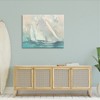Stupell Industries Sailboats Ocean Water Waves Canvas Wall Art - 2 of 4
