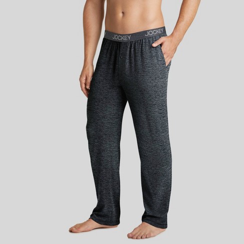 Jockey Men's Sleepwear Ultra Soft Sleep Pant, Black, Small : :  Clothing, Shoes & Accessories