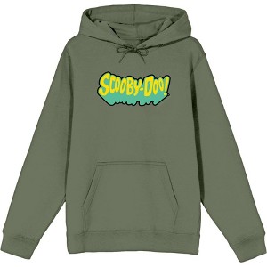 Scooby-Doo Logo Title Adult Long Sleeve Hoodie - 1 of 2