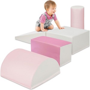 5-Piece Kids Climb & Crawl Soft Foam Block Activity Play Structures for Child Development - 1 of 1