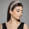 Unique Bargains Women's No Slip Rhinestone Wide-brimmed Headband 4.45"x0.98" Champagne 1 Pc - 2 of 4