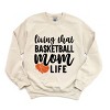 Simply Sage Market Women's Graphic Sweatshirt Basketball Mom Life - 2 of 4
