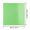 INSPIRE CHIC Women's Solid Color Satin Large Square Scarf Neckerchief Bandanas 35"x35" - 3 of 4