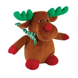 Zanies Plush Holiday Friend Rudolph Dog Toy, 7-1/2-Inch - 1 of 1