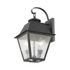 Livex Lighting Mansfield 2 - Light Wall Light in  Charcoal - 2 of 4