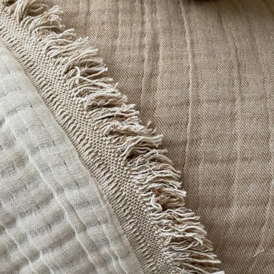 Reversible Textured Cotton Chambray Coverlet - Casaluna™ : Target