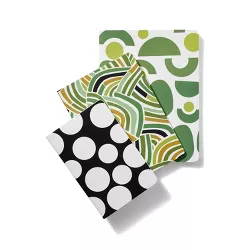 3pc Small/Medium/Large Set Avocado Soft Cover Journals - Tabitha Brown for Target