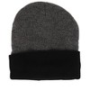 Grand Sierra Men's Two-Toned Fleece Lined Winter Hat - 4 of 4