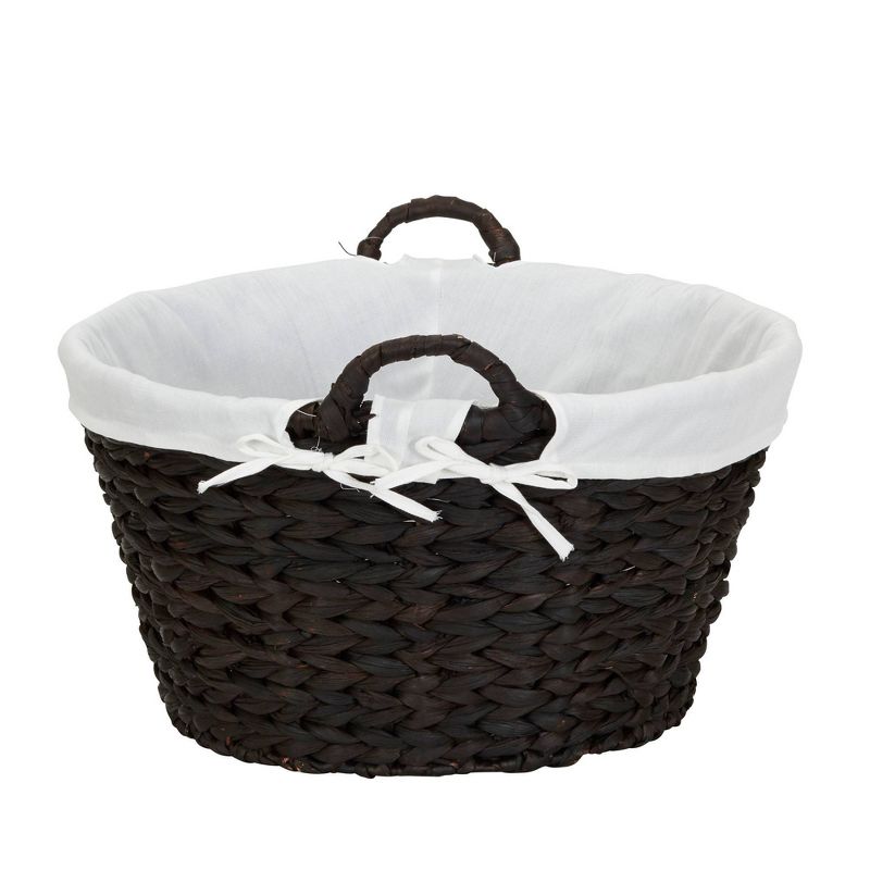 Household Essentials Banana Leaf Laundry Basket Dark Brown, 4 of 7