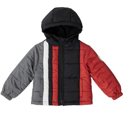 BEARPAW - Boy's Quilted Puffer Coat with Hood