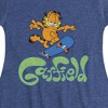 Girls' - Garfield - Garfield Skater Logo Fit & Flair Cap Sleeve Dress - 2 of 3
