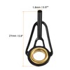 Unique Bargains Stainless Steel Ring Guide Fishing Rod Tip Repair Kits 3 Pcs - 2 of 4