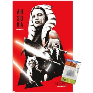 Trends International Star Wars: Ahsoka - Red Unframed Wall Poster Prints - 1 of 4