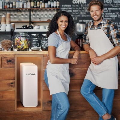 Ecoviva 600G Under Sink Reverse Osmosis Water Filtration Systems with 8 Stage Filtration &  Extra PCT Repalcement Filter