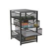 Mind Reader 4-Tier Rolling Mesh Office Cart - 4 of 4