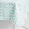 84"x60" Checker Tablecloth Green - Sun Squad™ - 2 of 3