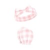 Hudson Baby Infant Girls Cotton Headband and Scratch Mitten Set, Fall Floral, 0-6 Months - 3 of 4