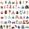 Wrapables Waterproof Vinyl Stickers for Water Bottles, Laptop, Phones, Skateboards, Decals for Teens, 100pcs, Fantasy Princess - 2 of 4