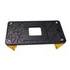 Unique Bargains AM2 AM2+ AM3 AM3+ FM1 FM2 Socket AMD CPU Fan Bracket Base Motherboard Back Plate Stand Holder Yellow 2 Pcs - 3 of 4