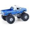 1990 Ford F-350 Monster Truck "NYPD (New York Police Department)" Blue with White 1/64 Scale Diecast Model Cars by Greenlight - 4 of 4