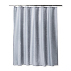Solid Shower Curtain Gray Mist - Room Essentials