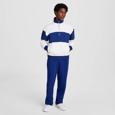 Champion Men Club Sport Pullover 1/4 Zip French Terry Sweatshirt