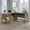 Sauder Granite Trace L Desk Rustic Cedar - 4 of 4