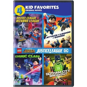 4 Kid Favorites: Lego DC Super Heroes (DVD) - 1 of 1