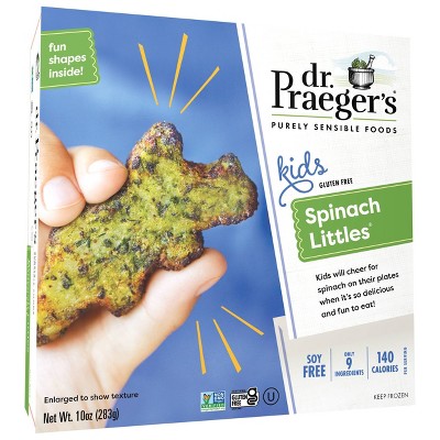 Dr. Praeger's Frozen Gluten Free Spinach Littles - 10oz