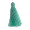 John Bead 1in Turquoise Green Cotton Tassels Ornament for DIY Crafts Party Decorations, 20pcs - 3 of 4