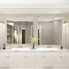 Apmir Rectangular Aluminum Alloy Framed and Tempered Glass Wall Bathroom Vanity Mirror in Matte Black/ Gold/ Silver/ Brown - 4 of 4