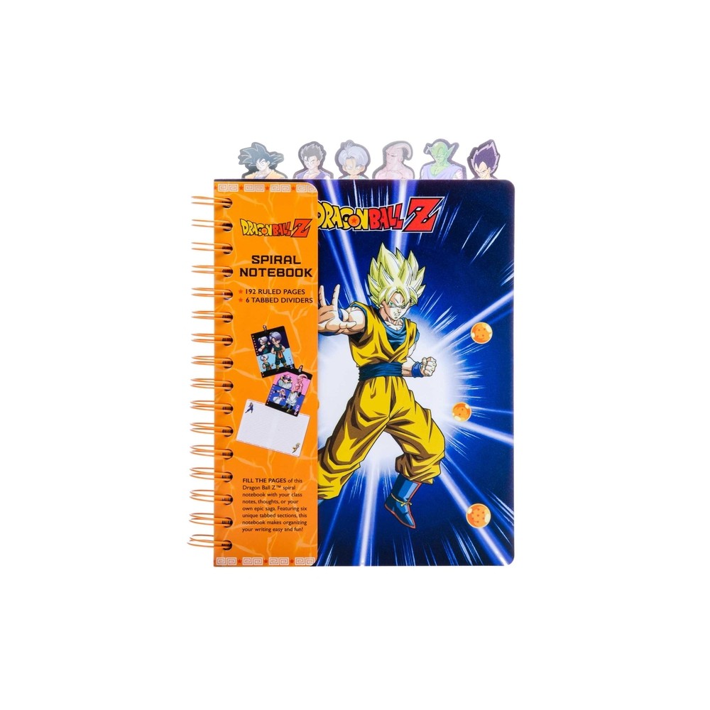 Dragon Ball Z Spiral Notebook - (Insights Journals) by Insights (Spiral Bound)