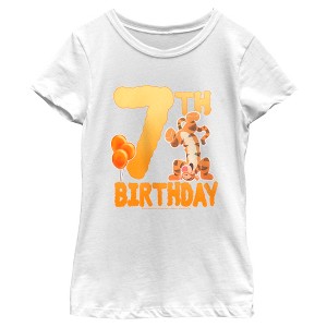 Girl's Winnie the Pooh Tigger 7th Birthday T-Shirt - 1 of 4