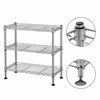 Karl Home | Three - Tier Metal Wire Kitchen Shelf - 4 of 4