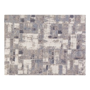 40"x54" Aarhus 1/2" Rug'D Chair Floor Mat Beige Brown/Gray - Anji Mountain - 1 of 4