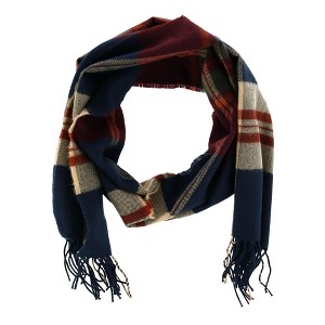 David & Young Soft Plaid Winter Scarf - 1 of 4