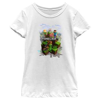 Girl's Minecraft Explore Team T-Shirt