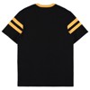 Ladies Harry Potter Hogwarts Shirt - Gryffindor Hufflepuff Ravenclaw Slytherin Wizardry Varsity Stripe Sleeve Athletic Tee - 2 of 4