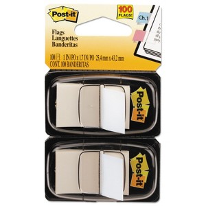Post-it Standard Page Flags in Dispenser White 100 Flags/Dispenser 680WE2 - 1 of 1
