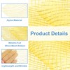 Unique Bargains Sheer Nylon Glitters Wave Mesh Decorative Ribbon Trim 6 Inch 10 Yards - 3 of 4