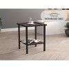 YARDSIGHT Wicker Coffee Table with Storage Shelf and Glass Tabletop ¨C Perfect for Outdoor Conversation Sets - 3 of 4