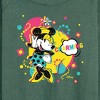 Women's - Disney - Minnie Charm Lightweight French Terry Wide Neck Long Sleeve Shirt - 2 of 4