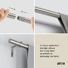 Umbra Zen Rod 1" 32"x64" Nickel - 4 of 4