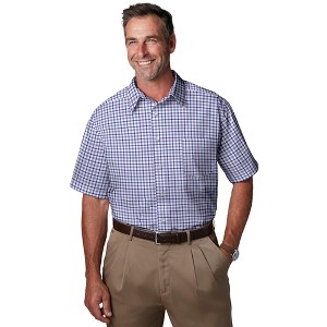 KingSize Men's Big & Tall Tall Wrinkle-Free Short-Sleeve Dress Shirt - 1 of 4