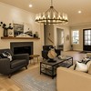 PAKOKULA 49.2 in. 20-Light Black Wagon Wheel Chandelier with Clear Glass Shades, Modern Dimmable Fixture for Dining Room - 2 of 4