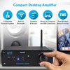Pyle 2-Channel 100W Bluetooth Desktop Stereo Amplifier - PDA46BT - 2 of 4