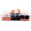 Hudson Baby Infant Girls Socks Boxed Giftset, Black Cat, One Size - 2 of 2